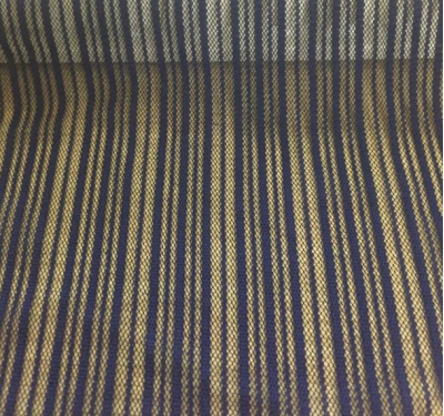 KS-RYM蕾絲面料布料   彈力條紋網布服裝布料    鏤空網紗豎條時尚氨綸網 後面照